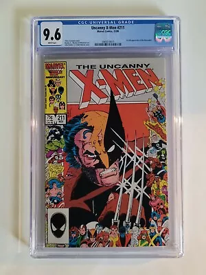 Buy Uncanny X-men # 211 CGC 9.6 Wolverine John Romita Jr. 1st Marauders • 47.32£
