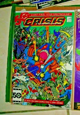 Buy Crisis On Infinite Earths 12 Dc Comics March 1986 Final Issue Nm- Perez See More • 11£
