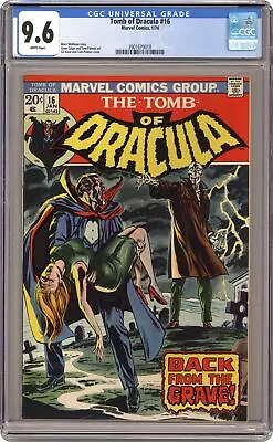 Buy Tomb Of Dracula #16 CGC 9.6 1974 3901679018 • 552.42£
