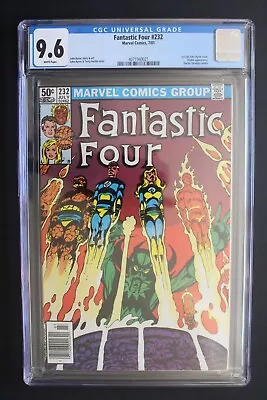 Buy Fantastic Four #232 Frankie Raye 1st ELEMENTALS OF DOOM  BYRNE Newsstand CGC 9.6 • 59.96£