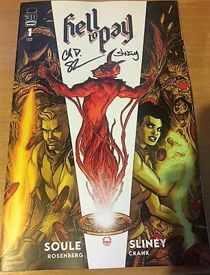 Buy Image Hell To Pay #1 Cover A 1st Print Signed Soule And Sliney 1 Only • 11.99£