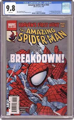 Buy Amazing Spider-Man #565 CGC 9.8 2008 4138390021 • 84.33£