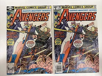Buy Avengers #195 DIRECT & NEWSSTAND 1st Cameo Appearance Taskmaster FN/VG Hot Key!! • 27.98£