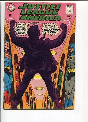 Buy Justice League Of America 65 Vg+  Jsa  1968 • 8.70£