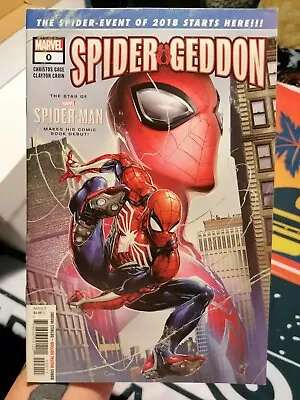 Buy Spider Geddon #0 (Marvel Comics) 1st App Of PS4 Spider-Man Across Spider-Verse • 7.99£