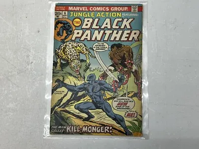 Buy Marvel Comics Jungle Action Black Panther 1st Appearance Of Killmonger Issue 6 • 47.27£