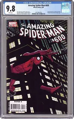 Buy Amazing Spider-Man #600B Romita Jr. Variant 1st Printing CGC 9.8 2009 4371991024 • 83.95£