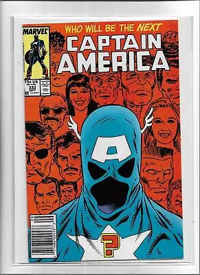 Buy Captain America #333 1987 Near Mint- 9.2 4646 • 10.35£