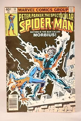 Buy 1979 Marvel Comics Jan #38 Spectacular Spider-Man/Morbius/ Very Good Condition • 22.08£