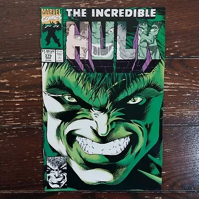 Buy The Incredible Hulk #379 March 1991 Marvel Comics  Comic Book VF/VG • 15.95£