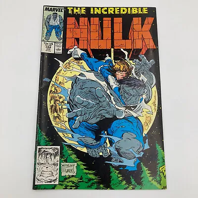 Buy Incredible Hulk 344 Marvel Comics 1988 Todd McFarlane Cover & Art • 18£
