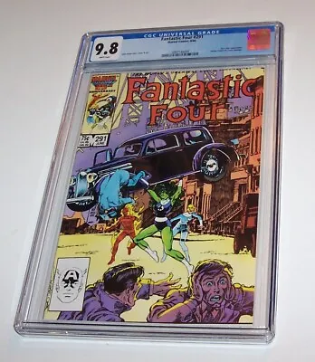Buy Fantastic Four #291 - Marvel 1986 Copper Age Issue - CGC NM/MT 9.8 • 91.94£