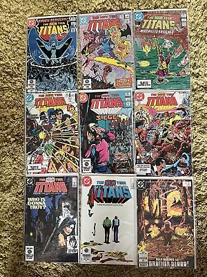 Buy The New Teen Titans #31-35, 37-40 VFN/VFN+ 1983 *DEATHSTROKE THE TERMINATOR* • 31.99£