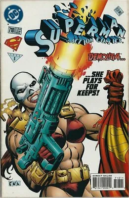 Buy 1996 DC - Superman Action # 718 Bloodsport Homage Cover - High Grade Copy • 2.63£