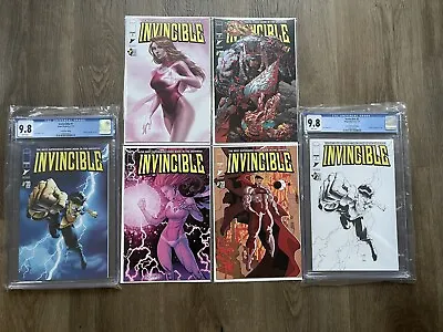 Buy Invincible #1 Greg Capullo Variant Comic Book Skybound SDCC 2023 Set • 258.91£