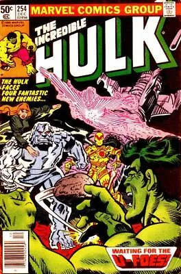 Buy Incredible Hulk, The #254 (Newsstand) FN; Marvel | 1st U-Foes Bill Mantlo - We C • 60.31£