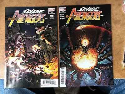 Buy Savage Avengers #21-27. Marvel Comics 2021/22.  7 Consecutive Issues • 15£