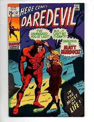 Buy Daredevil #57  Fn- 5.5   In The Midst Of Life  • 19.82£