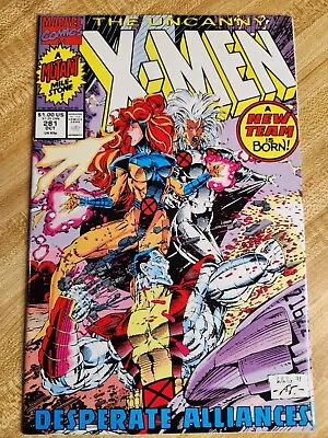 Buy Uncanny X-Men #281 (Marvel Comics October 1991) 1st App Gold Team NM • 6.39£