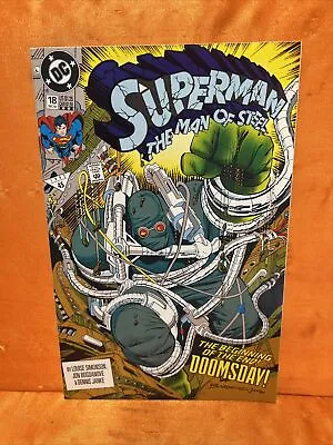 Buy SUPERMAN: THE MAN OF STEEL #18 (3rd Print)1st Full Doomsday HTF!!! • 15.80£