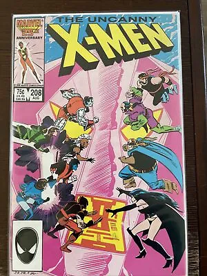 Buy Uncanny X-Men #208 VF Condition Marvel Comics • 4.80£