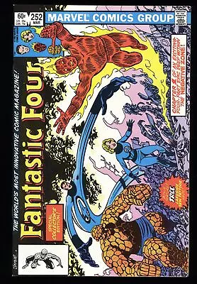 Buy Fantastic Four #252 NM+ 9.6 Marvel 1983 • 30£