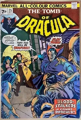 Buy The Tomb Of Dracula #25 1st Appearance Of Hannibal King • 10£