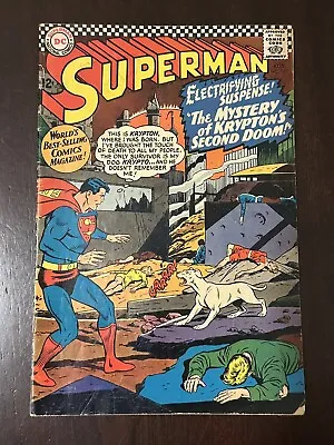 Buy Superman #189  VG- Origin & Destruction Of Krypton II • 15.89£