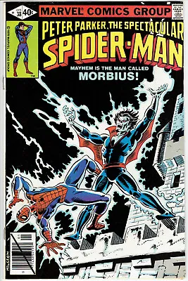 Buy PETER PARKER THE SPECTACULAR SPIDER-MAN # 38 Comic Book Morbius F/VF 7.0 • 3.93£