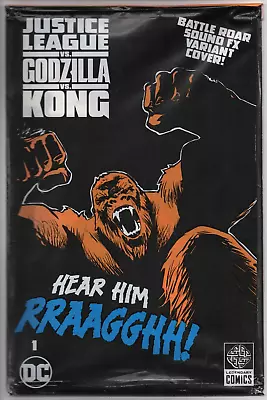 Buy Justice League Vs Godzilla Vs Kong #1 Kong Roar FX Variant DC 2023 Sealed New • 12.99£