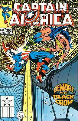 Buy Captain America (1st Series) #292 VF; Marvel | J.M. DeMatteis Black Crow - We Co • 9.64£