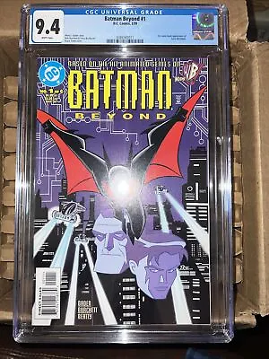 Buy Batman Beyond 1 CGC 9.4 DC 1999 1st Comic Appearance Terry McGinnis 2043352012 • 322.71£
