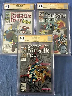 Buy Fantastic Four #347 348 349 Set - Marvel - CGC SS 9.8 NM/MT - Signed By Simonson • 458.03£