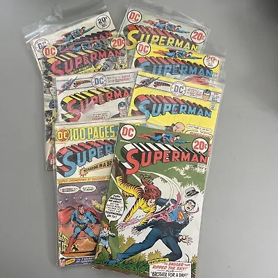 Buy Superman Comic #278,275,270,258,292,296,256,263 • 59.37£
