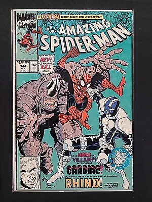 Buy Amazing Spider-Man #344 Vintage Marvel Comics 1991 KEY 🔑 1st App Cletus Kasady • 17.42£