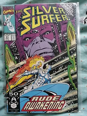 Buy SILVER SURFER (1987) #51 - #59 INFINITY GAUNTLET Set. High Gde. Thanos App • 25£