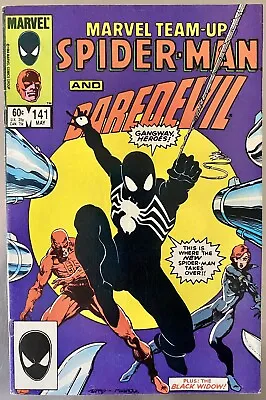 Buy Marvel Team Up.# 141. Key 1st Black Costume. Spider-man & Daredevil. • 50£