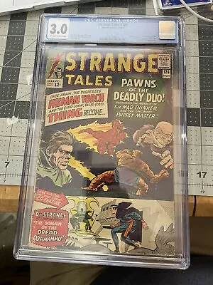 Buy Strange Tales #126 - Marvel Comics 1964 CGC 3.0 1st  DORMAMMU And Clea • 118.77£