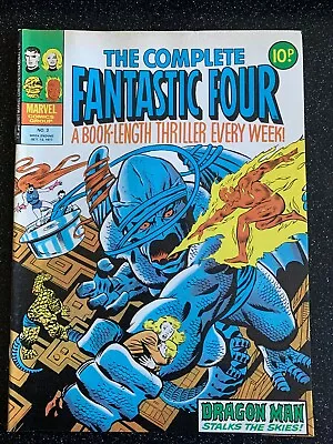 Buy Marvel Complete Fantastic Four #3 Marvel UK Weekly - 1977 - Bronze Age • 8.50£