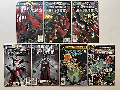 Buy Dc Our Worlds At War Crisis On Infinite Earths #1 Aztek Ultimate Man 1-10 + More • 23.74£