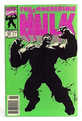 Buy Incredible Hulk #377A.N FN/VF 7.0 1991 • 21.59£