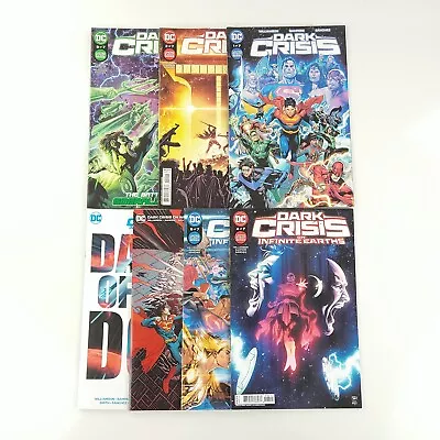 Buy Dark Crisis On Infinite Earths #1 -7 Complete Set 1 2 3 4 5 6 7 Lot 2022 DC • 23.98£