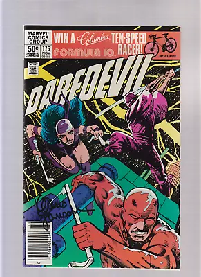 Buy DAREDEVIL #176 - Newsstand  - Signed By Klaus Janson (7.5/8.0) 1981 • 23.97£