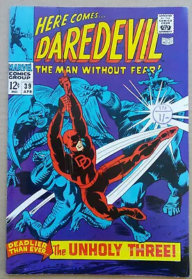 Buy DAREDEVIL #39, GREAT KEY ISSUE WITH 1st APPEARANCE OF  EXTERMINATOR , VF. • 48£
