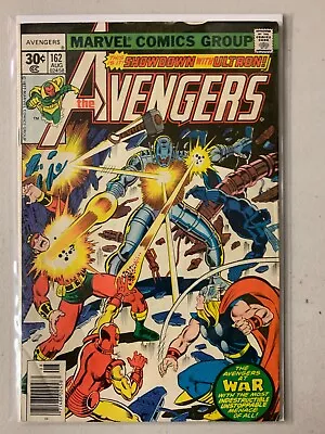Buy Avengers #162 Newsstand Ultron, 1st Appearance Jocasta 4.5 (1977) • 6.32£