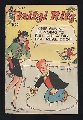 Buy Fritzi Ritz #27 Early 1953 Scarce Peanuts Issue Charles Schulz • 96.30£