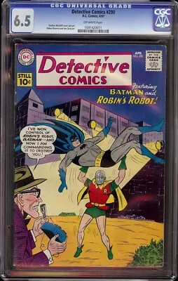 Buy Detective Comics # 290 CGC 6.5 Off-White (DC, 1961) Sheldon Moldoff Cover • 154.17£
