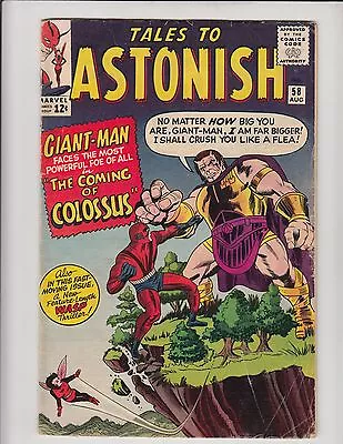 Buy Tales To Astonish #58 Very Good Condition Wasp Cover & Story! • 24.67£