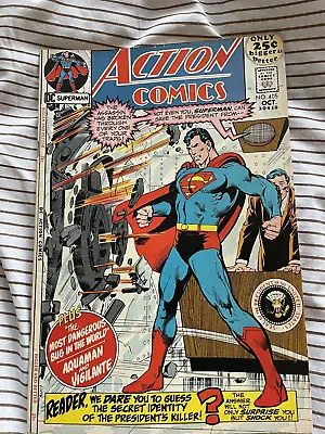 Buy Action Comics (DC, 1971) #405 VG Superman Aquaman Neal Adams Cover • 6.43£