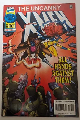 Buy Uncanny X Men #333 • 1st Full Appearance Of Bastion • Marvel Comics 1996 • NM- • 12.99£